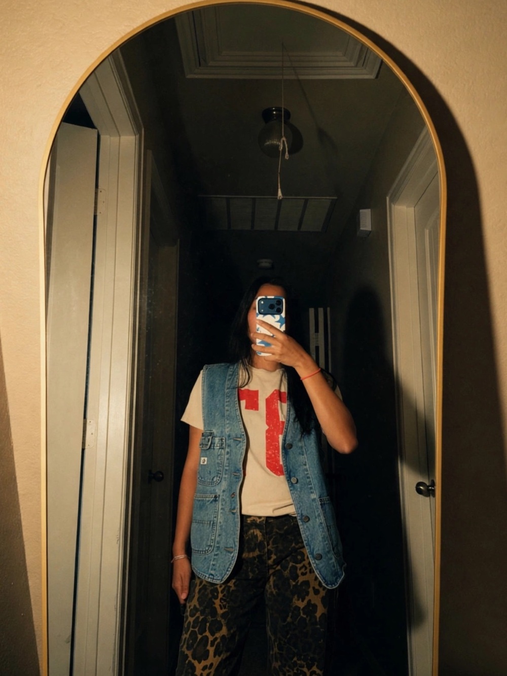 Calvin Klein Vintage Light Blue Denim Vest